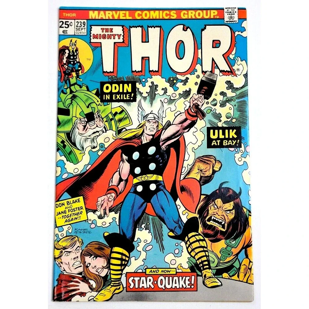 THOR # 239‎ - (1975) HELIOPIANS 1ST APPEARANCE